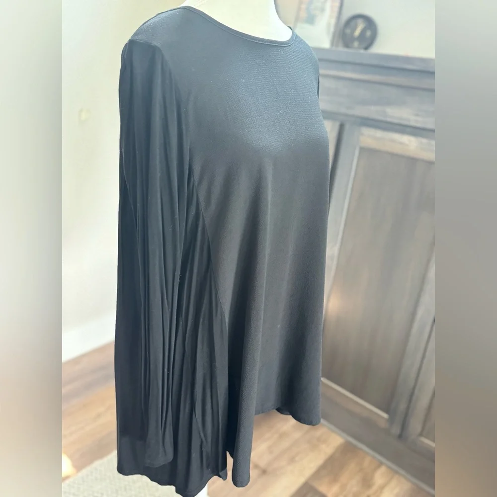 Red by BKE Black Long Sleeve Tunic Top